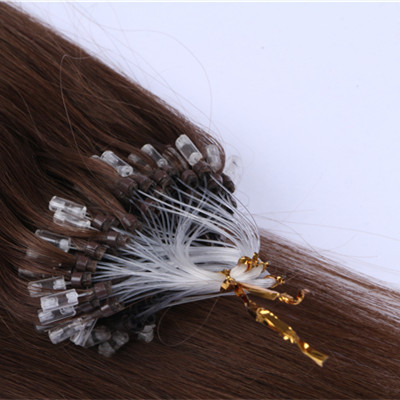 Micro ring loop hair Unprocessed  Full Cuticle Brazilian Micro Ring Links Loop Hair Extensions Human Hair Extension from China HN228